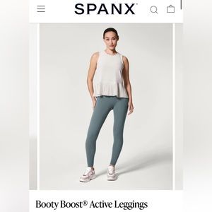 Spanx booty boost leggings, size: M